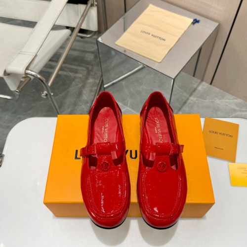 Cheap Louis Vuitton Flat Shoes For Women #1236670 Replica Wholesale [$115.00 USD] [ITEM#1236670] on Replica Louis Vuitton Flat Shoes