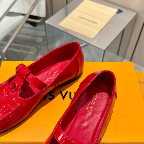 Cheap Louis Vuitton Flat Shoes For Women #1236670 Replica Wholesale [$115.00 USD] [ITEM#1236670] on Replica Louis Vuitton Flat Shoes