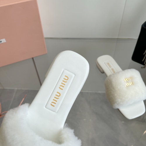 Cheap MIU MIU Slippers For Women #1236672 Replica Wholesale [$96.00 USD] [ITEM#1236672] on Replica MIU MIU Slippers