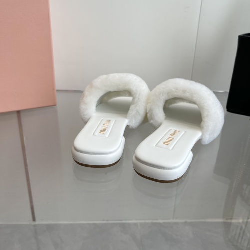 Cheap MIU MIU Slippers For Women #1236672 Replica Wholesale [$96.00 USD] [ITEM#1236672] on Replica MIU MIU Slippers