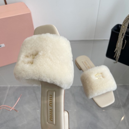 Cheap MIU MIU Slippers For Women #1236673 Replica Wholesale [$96.00 USD] [ITEM#1236673] on Replica MIU MIU Slippers