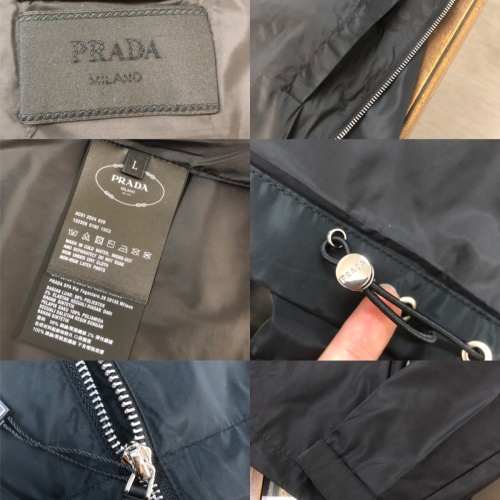 Cheap Prada Jackets Long Sleeved For Men #1236677 Replica Wholesale [$96.00 USD] [ITEM#1236677] on Replica Prada Jackets