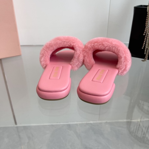 Cheap MIU MIU Slippers For Women #1236678 Replica Wholesale [$96.00 USD] [ITEM#1236678] on Replica MIU MIU Slippers