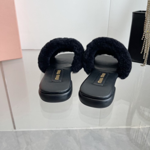 Cheap MIU MIU Slippers For Women #1236679 Replica Wholesale [$96.00 USD] [ITEM#1236679] on Replica MIU MIU Slippers