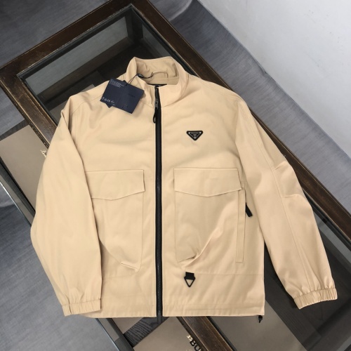 Cheap Prada Jackets Long Sleeved For Men #1236682 Replica Wholesale [$96.00 USD] [ITEM#1236682] on Replica Prada Jackets