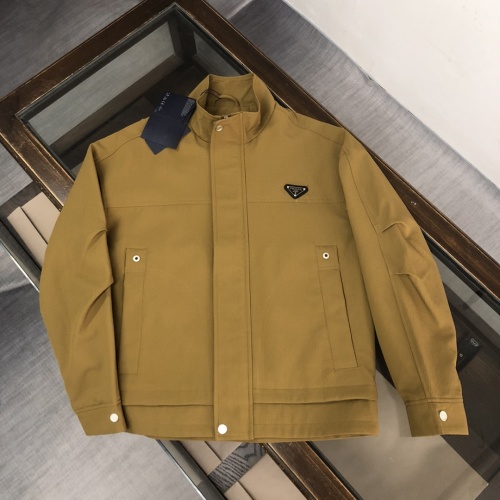 Cheap Prada Jackets Long Sleeved For Men #1236686 Replica Wholesale [$92.00 USD] [ITEM#1236686] on Replica Prada Jackets