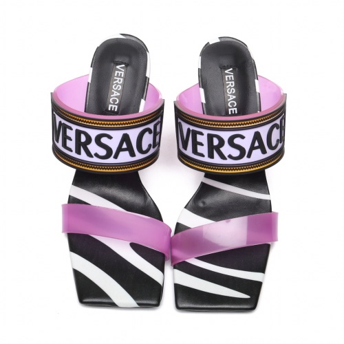 Cheap Versace Sandal For Women #1236690 Replica Wholesale [$80.00 USD] [ITEM#1236690] on Replica Versace Sandal