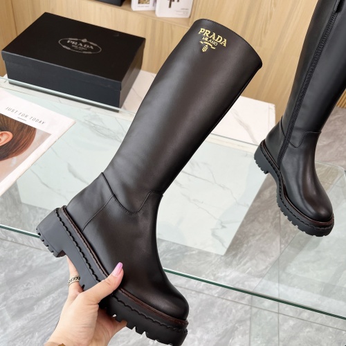 Cheap Prada Boots For Women #1236693 Replica Wholesale [$140.00 USD] [ITEM#1236693] on Replica Prada Boots