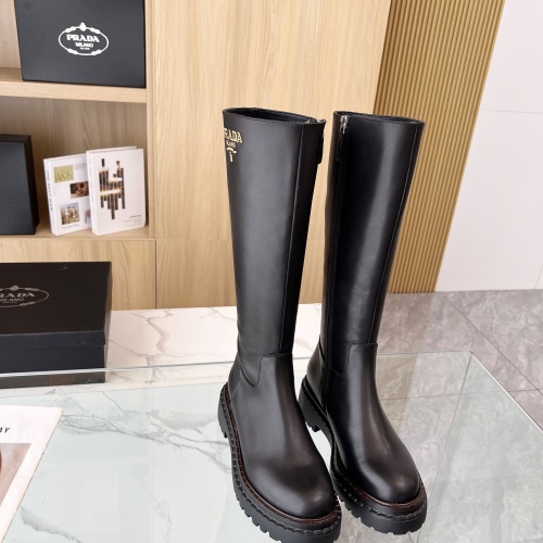 Cheap Prada Boots For Women #1236693 Replica Wholesale [$140.00 USD] [ITEM#1236693] on Replica Prada Boots