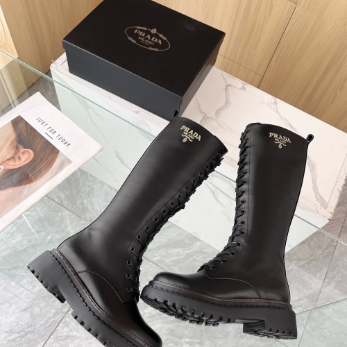 Cheap Prada Boots For Women #1236694 Replica Wholesale [$140.00 USD] [ITEM#1236694] on Replica Prada Boots