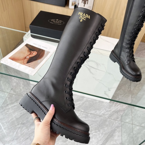 Cheap Prada Boots For Women #1236694 Replica Wholesale [$140.00 USD] [ITEM#1236694] on Replica Prada Boots