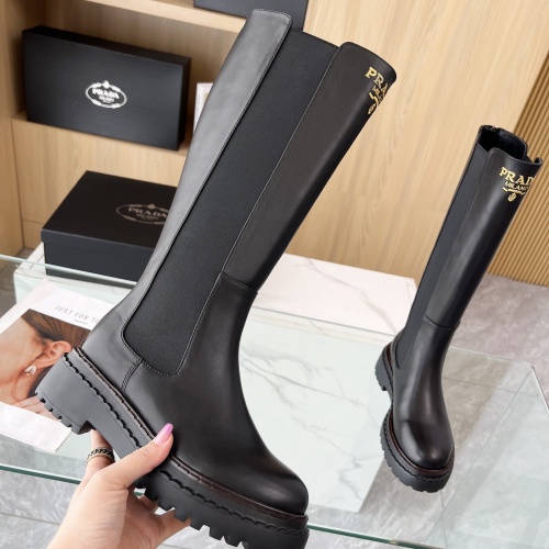 Cheap Prada Boots For Women #1236700 Replica Wholesale [$145.00 USD] [ITEM#1236700] on Replica Prada Boots