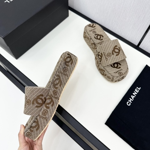 Cheap Chanel Slippers For Women #1236723 Replica Wholesale [$85.00 USD] [ITEM#1236723] on Replica Chanel Slippers