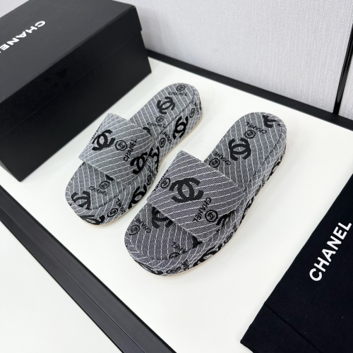 Cheap Chanel Slippers For Women #1236724 Replica Wholesale [$85.00 USD] [ITEM#1236724] on Replica Chanel Slippers