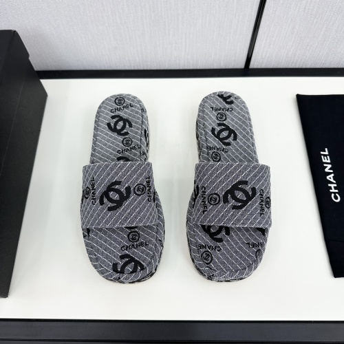 Cheap Chanel Slippers For Women #1236724 Replica Wholesale [$85.00 USD] [ITEM#1236724] on Replica Chanel Slippers