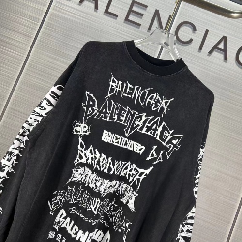 Cheap Balenciaga T-Shirts Long Sleeved For Unisex #1236730 Replica Wholesale [$52.00 USD] [ITEM#1236730] on Replica Balenciaga T-Shirts