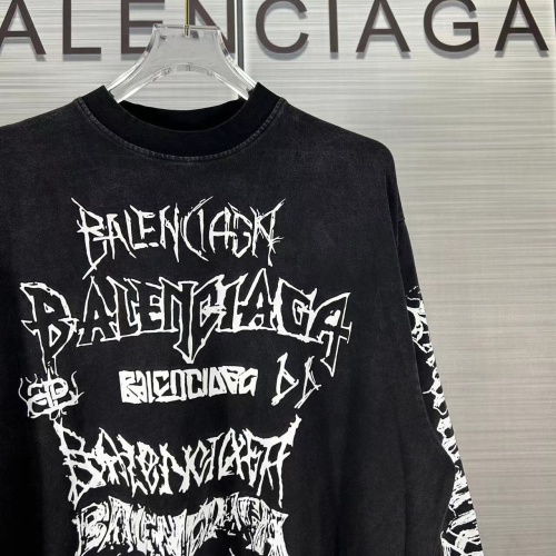 Cheap Balenciaga T-Shirts Long Sleeved For Unisex #1236730 Replica Wholesale [$52.00 USD] [ITEM#1236730] on Replica Balenciaga T-Shirts