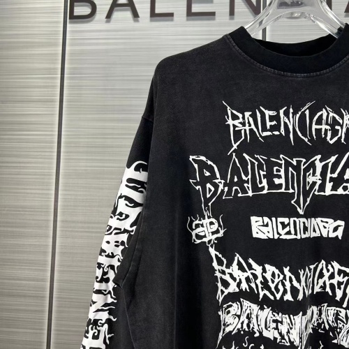 Cheap Balenciaga T-Shirts Long Sleeved For Unisex #1236730 Replica Wholesale [$52.00 USD] [ITEM#1236730] on Replica Balenciaga T-Shirts