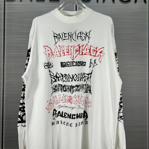 Cheap Balenciaga T-Shirts Long Sleeved For Unisex #1236731 Replica Wholesale [$52.00 USD] [ITEM#1236731] on Replica Balenciaga T-Shirts