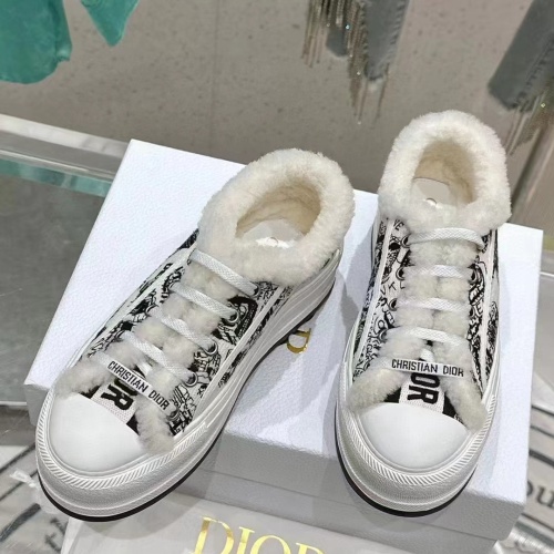 Cheap Christian Dior Casual Shoes For Women #1236737 Replica Wholesale [$102.00 USD] [ITEM#1236737] on Replica Christian Dior Casual Shoes