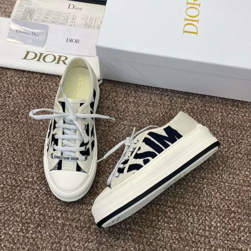 Cheap Christian Dior Casual Shoes For Women #1236738 Replica Wholesale [$98.00 USD] [ITEM#1236738] on Replica Christian Dior Casual Shoes