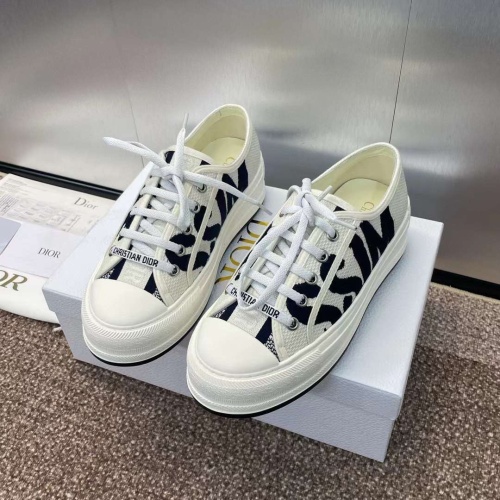 Cheap Christian Dior Casual Shoes For Women #1236738 Replica Wholesale [$98.00 USD] [ITEM#1236738] on Replica Christian Dior Casual Shoes