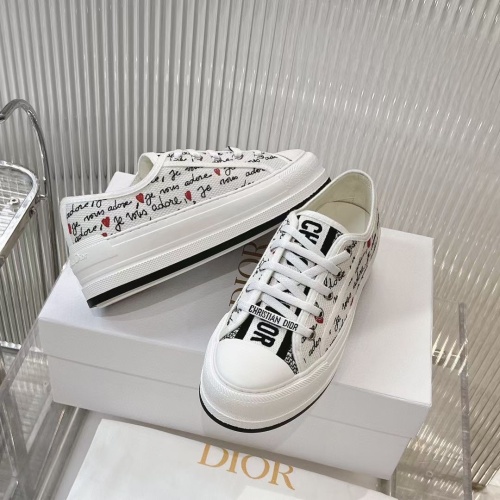 Cheap Christian Dior Casual Shoes For Women #1236740 Replica Wholesale [$98.00 USD] [ITEM#1236740] on Replica Christian Dior Casual Shoes