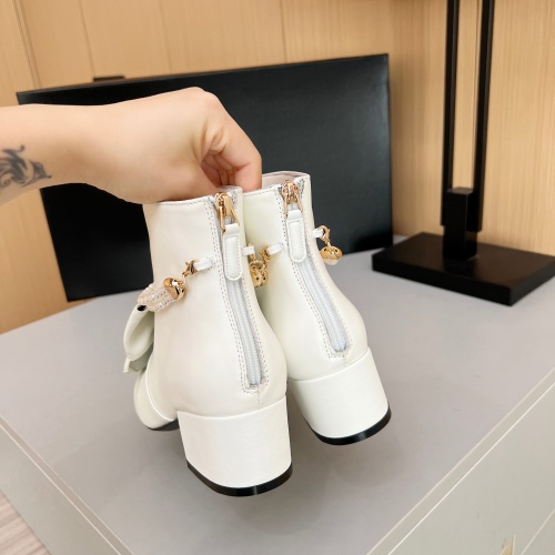 Cheap Chanel Boots For Women #1236741 Replica Wholesale [$115.00 USD] [ITEM#1236741] on Replica Chanel Boots