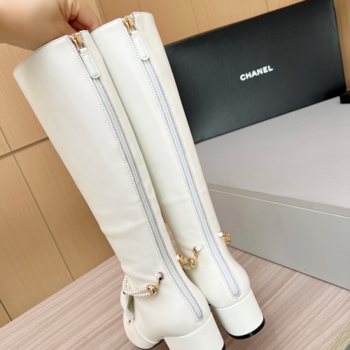 Cheap Chanel Boots For Women #1236745 Replica Wholesale [$150.00 USD] [ITEM#1236745] on Replica Chanel Boots