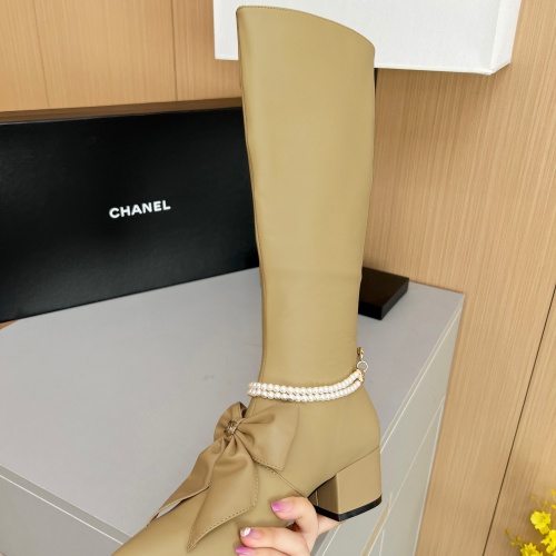 Cheap Chanel Boots For Women #1236747 Replica Wholesale [$150.00 USD] [ITEM#1236747] on Replica Chanel Boots