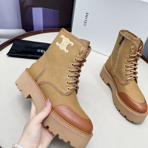 Cheap Celine Boots For Women #1236749 Replica Wholesale [$105.00 USD] [ITEM#1236749] on Replica Celine Boots