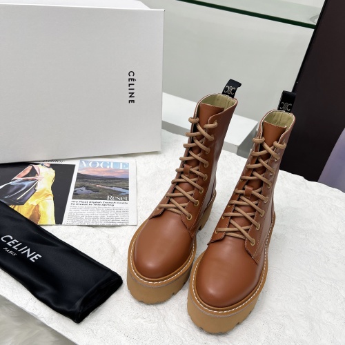 Cheap Celine Boots For Women #1236750 Replica Wholesale [$108.00 USD] [ITEM#1236750] on Replica Celine Boots