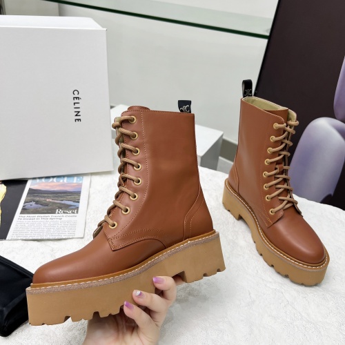 Cheap Celine Boots For Women #1236750 Replica Wholesale [$108.00 USD] [ITEM#1236750] on Replica Celine Boots