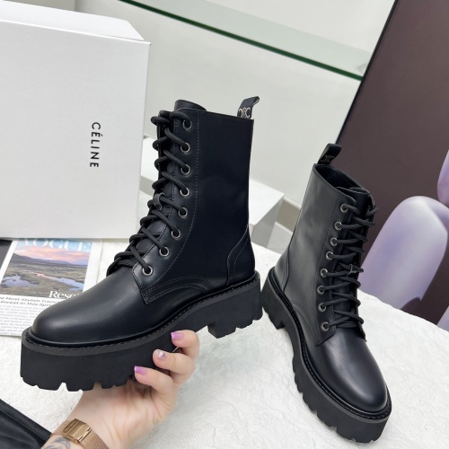 Cheap Celine Boots For Women #1236751 Replica Wholesale [$108.00 USD] [ITEM#1236751] on Replica Celine Boots