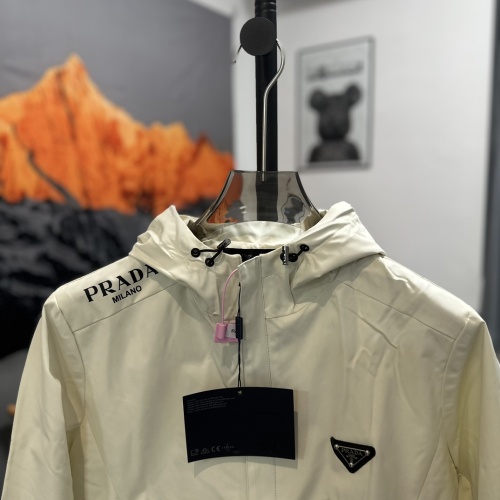 Cheap Prada Jackets Long Sleeved For Unisex #1236776 Replica Wholesale [$76.00 USD] [ITEM#1236776] on Replica Prada Jackets