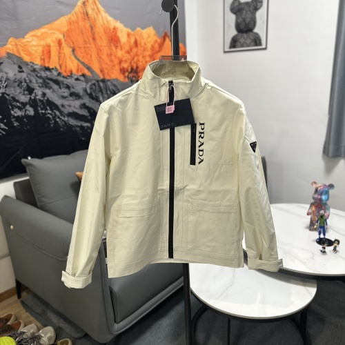 Cheap Prada Jackets Long Sleeved For Unisex #1236779 Replica Wholesale [$76.00 USD] [ITEM#1236779] on Replica Prada Jackets