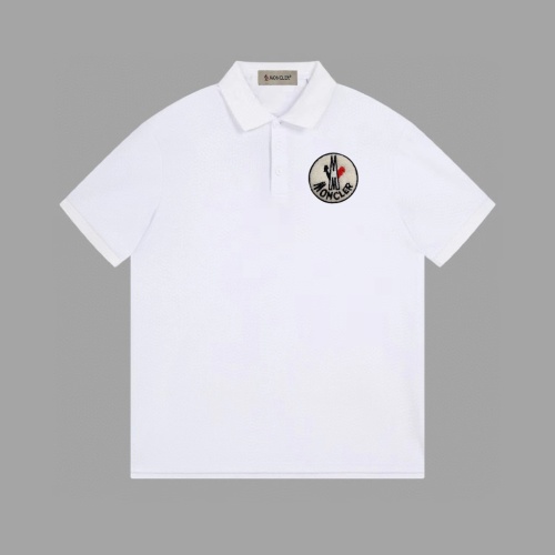 Cheap Moncler T-Shirts Short Sleeved For Men #1236864 Replica Wholesale [$42.00 USD] [ITEM#1236864] on Replica Moncler T-Shirts