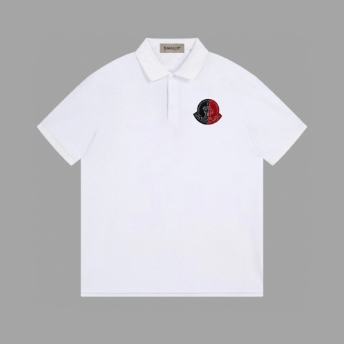 Cheap Moncler T-Shirts Short Sleeved For Men #1236870 Replica Wholesale [$42.00 USD] [ITEM#1236870] on Replica Moncler T-Shirts