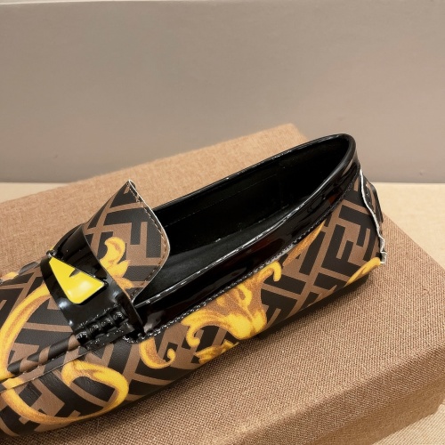 Cheap Fendi Leather Shoes For Men #1236878 Replica Wholesale [$68.00 USD] [ITEM#1236878] on Replica Fendi Leather Shoes