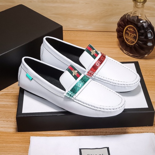 Cheap Gucci Oxfords Shoes For Men #1236885 Replica Wholesale [$72.00 USD] [ITEM#1236885] on Replica Gucci Oxfords Shoes