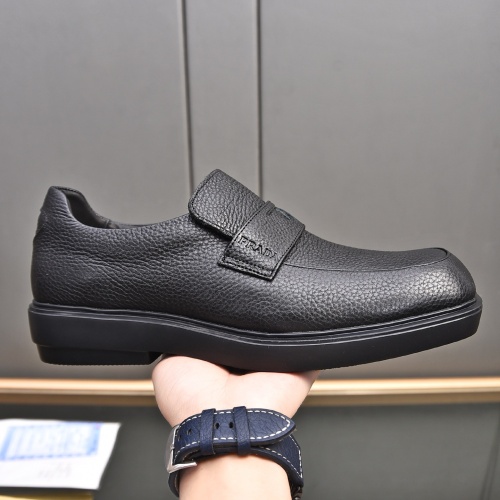 Cheap Prada Leather Shoes For Men #1236893 Replica Wholesale [$102.00 USD] [ITEM#1236893] on Replica Prada Leather Shoes