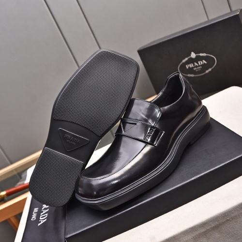 Cheap Prada Leather Shoes For Men #1236897 Replica Wholesale [$102.00 USD] [ITEM#1236897] on Replica Prada Leather Shoes