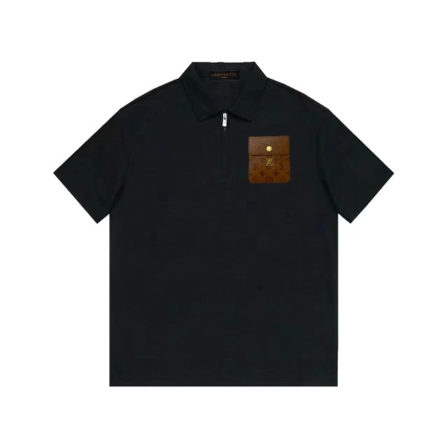 Cheap Louis Vuitton LV T-Shirts Short Sleeved For Men #1236901 Replica Wholesale [$45.00 USD] [ITEM#1236901] on Replica Louis Vuitton LV T-Shirts