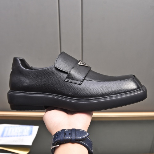 Cheap Prada Leather Shoes For Men #1236902 Replica Wholesale [$102.00 USD] [ITEM#1236902] on Replica Prada Leather Shoes