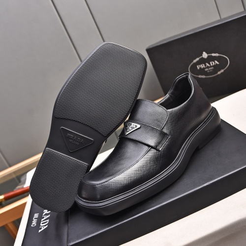 Cheap Prada Leather Shoes For Men #1236902 Replica Wholesale [$102.00 USD] [ITEM#1236902] on Replica Prada Leather Shoes