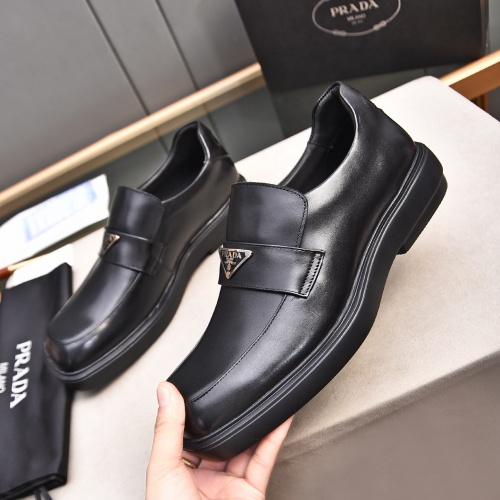 Cheap Prada Leather Shoes For Men #1236903 Replica Wholesale [$102.00 USD] [ITEM#1236903] on Replica Prada Leather Shoes