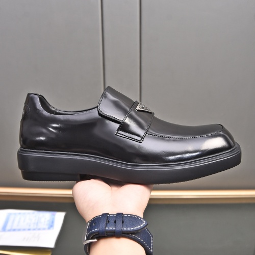 Cheap Prada Leather Shoes For Men #1236904 Replica Wholesale [$102.00 USD] [ITEM#1236904] on Replica Prada Leather Shoes