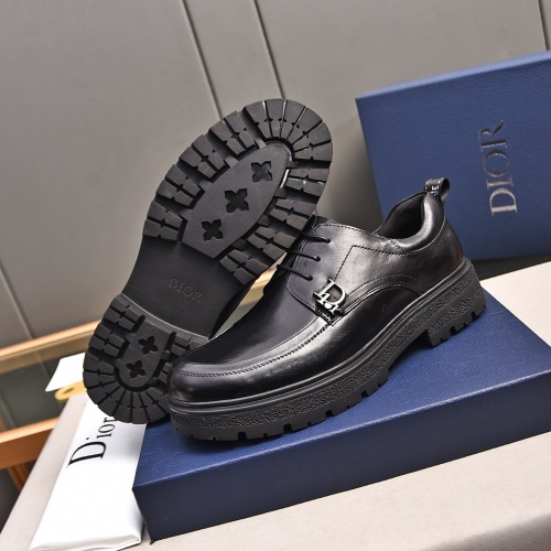 Cheap Christian Dior Leather Shoes For Men #1236906 Replica Wholesale [$92.00 USD] [ITEM#1236906] on Replica Christian Dior Leather Shoes