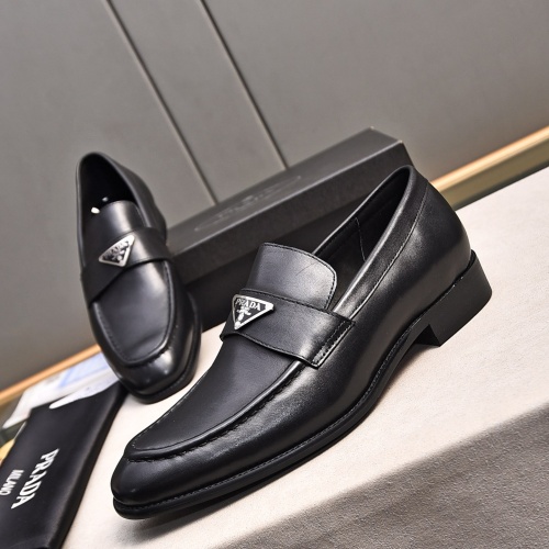 Cheap Prada Leather Shoes For Men #1236911 Replica Wholesale [$98.00 USD] [ITEM#1236911] on Replica Prada Leather Shoes