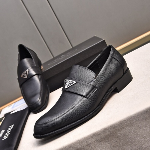 Cheap Prada Leather Shoes For Men #1236912 Replica Wholesale [$98.00 USD] [ITEM#1236912] on Replica Prada Leather Shoes